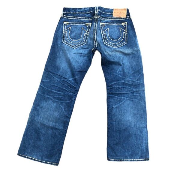 Vintage True Religion Jeans Size 36 BOBBY SUPER T Blue - Picture 2 of 7